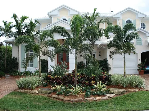 Completed Dreamscape Gardens project — luxury tropical landscape by Jennifer Mennuti and Travis Maple