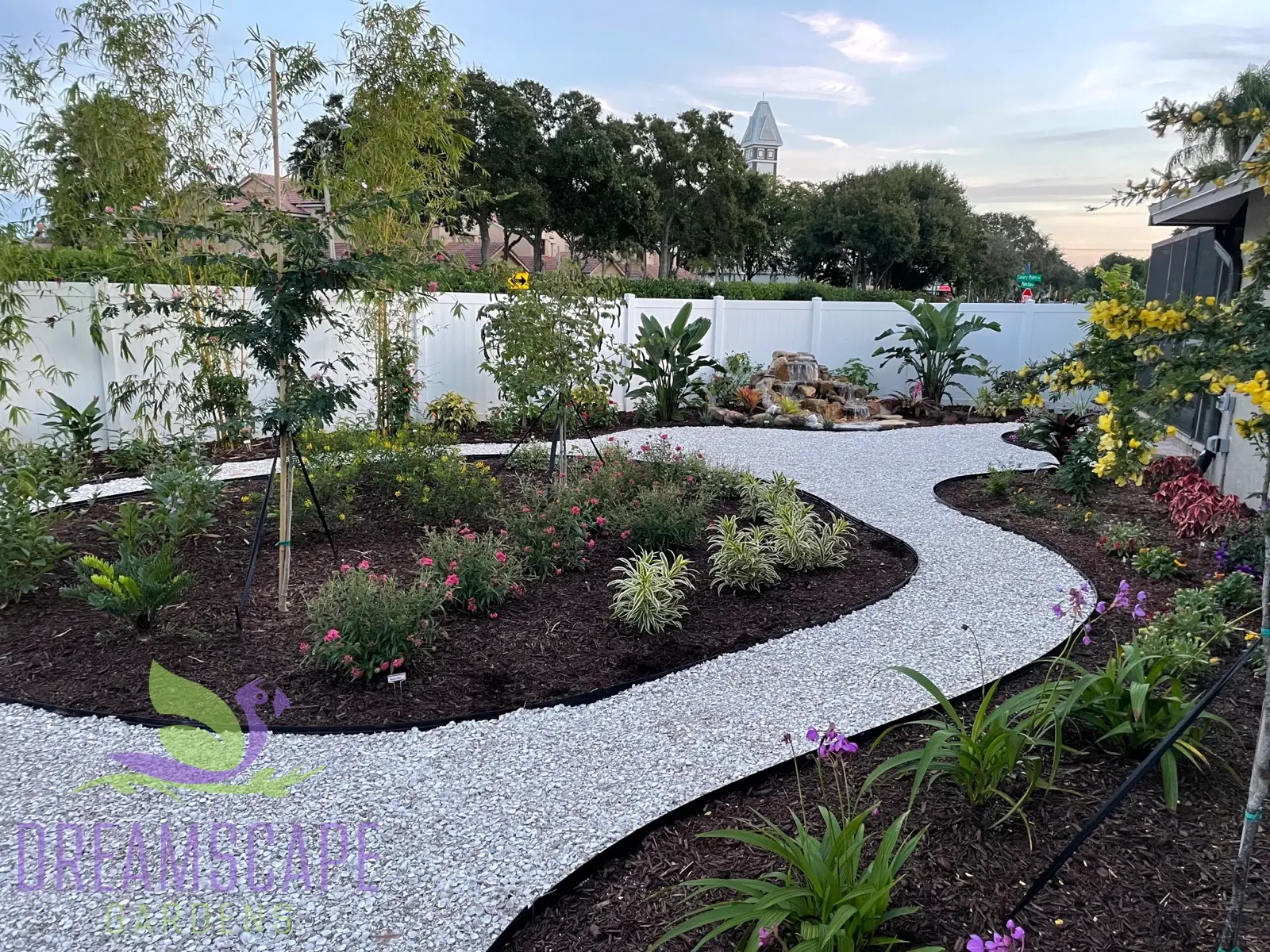 Container garden installation by Dreamscape Gardens — pots and planters