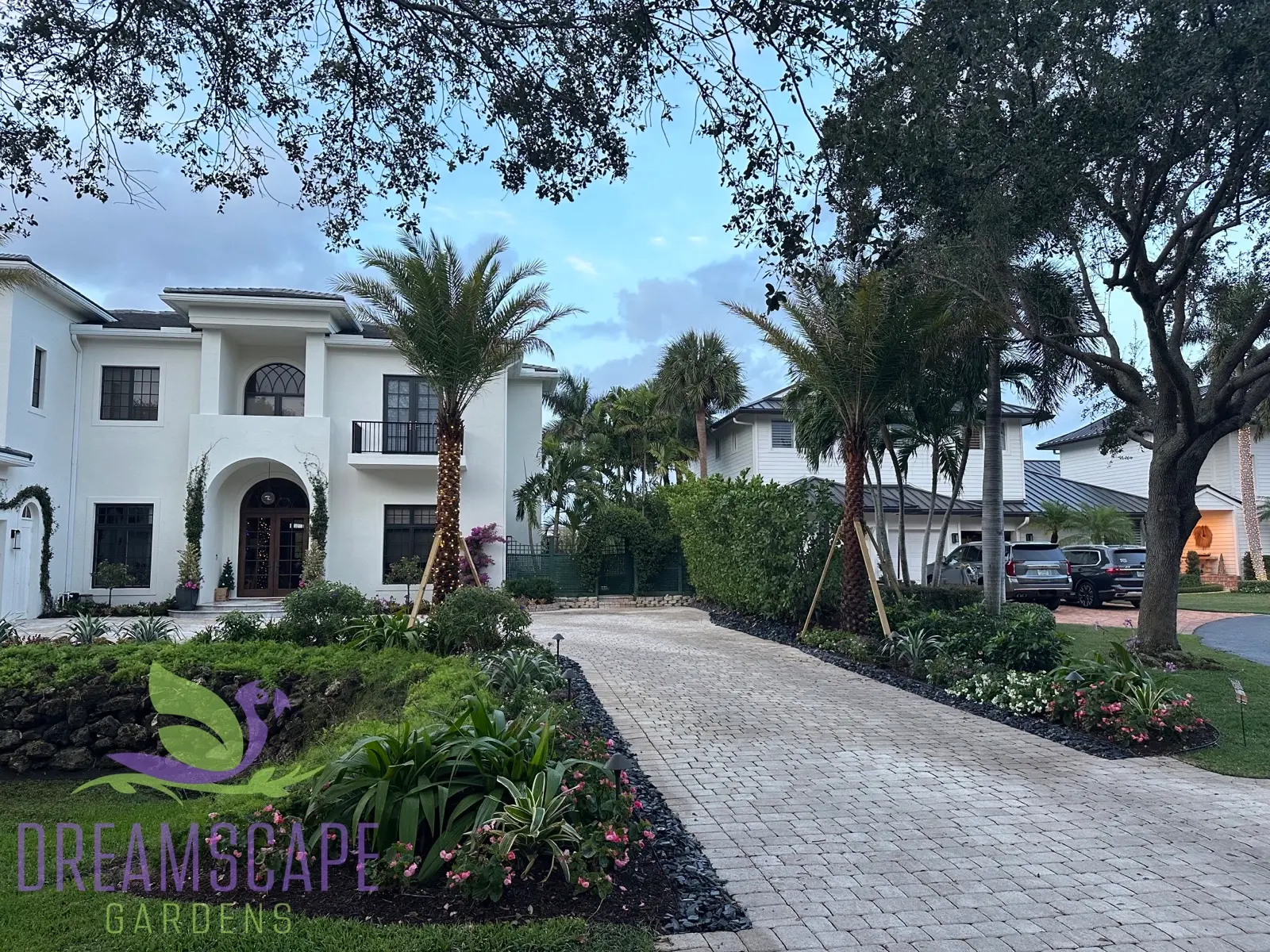 Sanctuary garden design — meditation garden with tropical planting